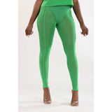 CY Mesh Pants Green 1256