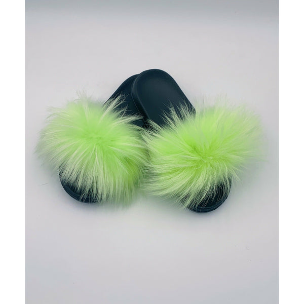 CY Slides Neon Green